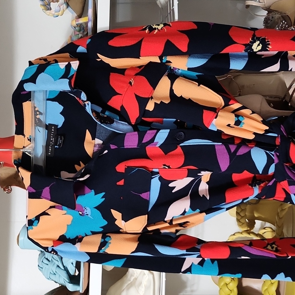 Simply Styled by Sears Floral Dress Size Medium